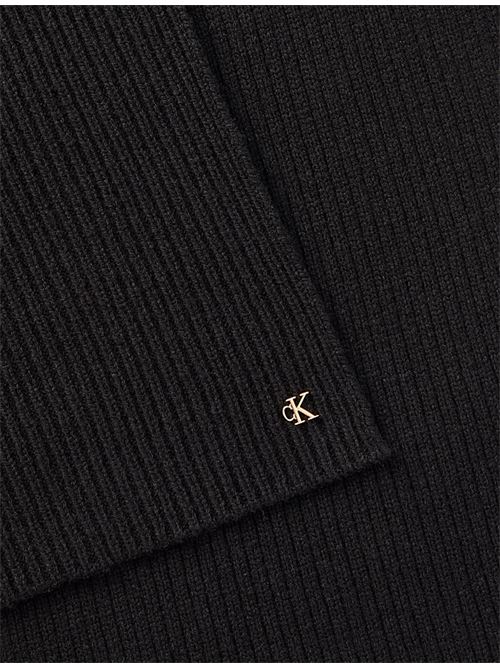 ck metal wool rib scarf CALVIN KLEIN | LV04F8119GUB1